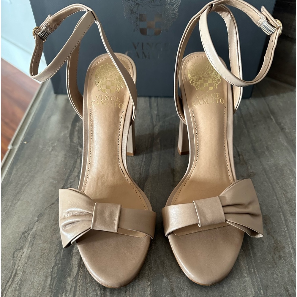 Vince Camuto block heel sandals